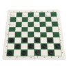 Chess Checkers Set PP Chess Pieces PU Imitation Leather Chess