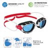 Zoggs 461037-WHRDTBLR Gafas de natación Predator Multicolor, Talla Única