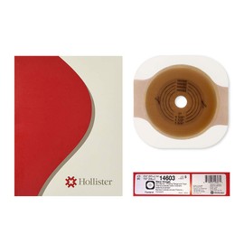HOLLISTER - Barrera de Colostomía 14603 Plana Flextend, Recortable a 44 mm, Aro 57 mm - Caja con 5 Piezas
