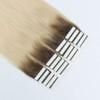 AmazingBeauty 20 Pieces Remy Human Hair Invisible Rooted Tape in