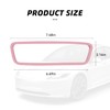 Tioollev Car Rear View Mirror Protector Frame, Silicone Auto Rearview