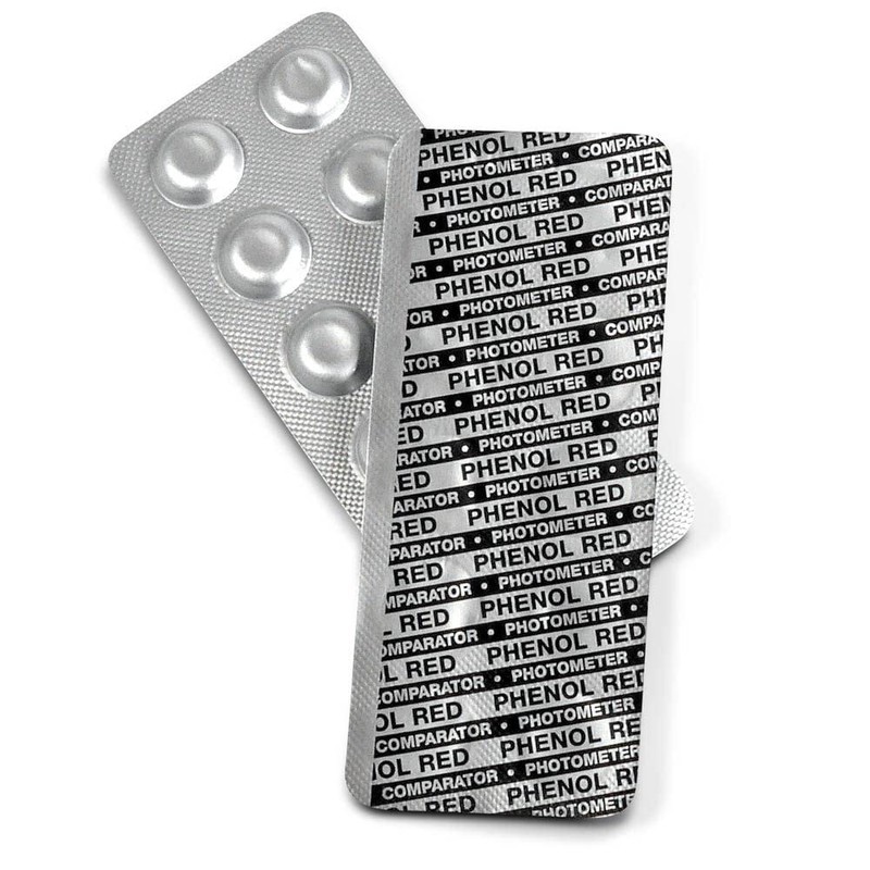 50 Photometer Phenol Red Test Tablets