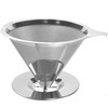 Khanda Paper Sleevless Pour Over Coffee Dripper Stainless Steel 2