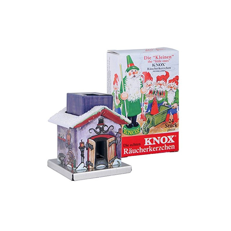 KNOX - Räucherhaus The Little One aus Metall für Räucherkerzen