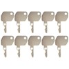 JUUDDENPARTS 10Pcs 92274 Metal Ignition Keys, Replacement for Thwait Replacement