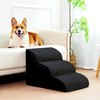 Dog Stairs for Small Dogs, High Density Foam Dog Steps,