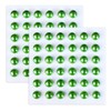 091 Rhinestone Sticker (Decal) Pearl Type 0.3 inch (8 mm)