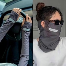 야외 일광화상 방지 아이스 선스크린 슬리브 보호대 태양광 경량 사이클링 운전 장갑 [H] Outdoor Sunburn Prevention Ice Sunscreen Sleeve Protector Lightweight Cycling Driving Gloves [H]