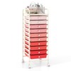 MAT EXPERT 10 Drawer Rolling Storage Cart, Multipurpose Utility Cart