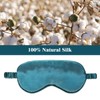 Silk Satin Sleeping Mask Eye Mask Set Include 2 Blindfold