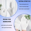Bettinay 24 PCS Stretchable White Cotton Gloves, Work Cotton Gloves