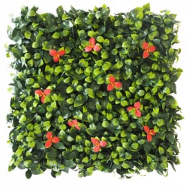Ifenceview 12 PCS 20" x 20" Artificial Boxwood Hedge Wall Panels Privacy Screen for Hallway Office Room Wall Wedding Party Baby Shower Grass Backdrop Background
