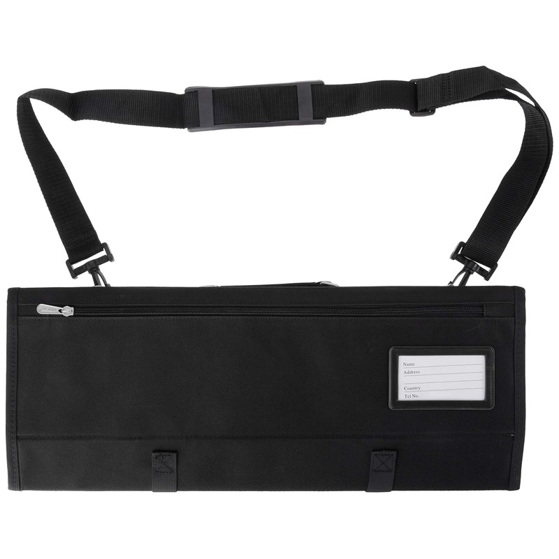 Mercer Culinary 10-Pocket Knife Case , Black