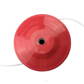 Yesmin Petrol Strimmer Replacement Bump Feed Line Spool String Trimmer Head (Red)