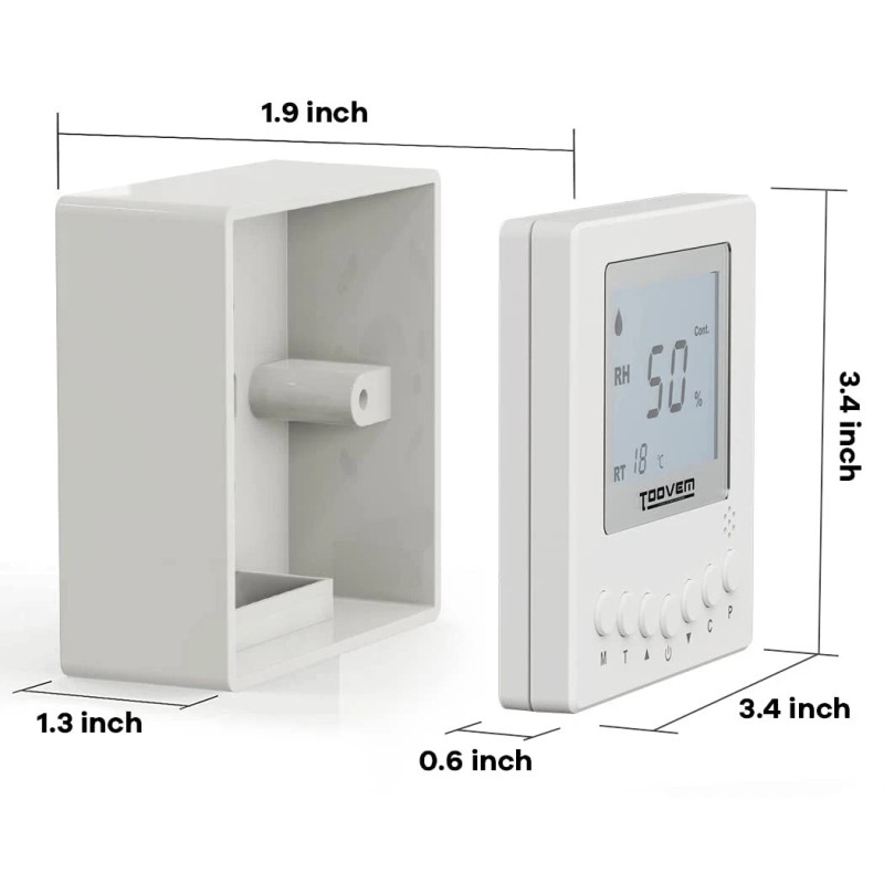 Alorair Remote Controller for Digital Humidity, Temperature, Adapt The Humidity