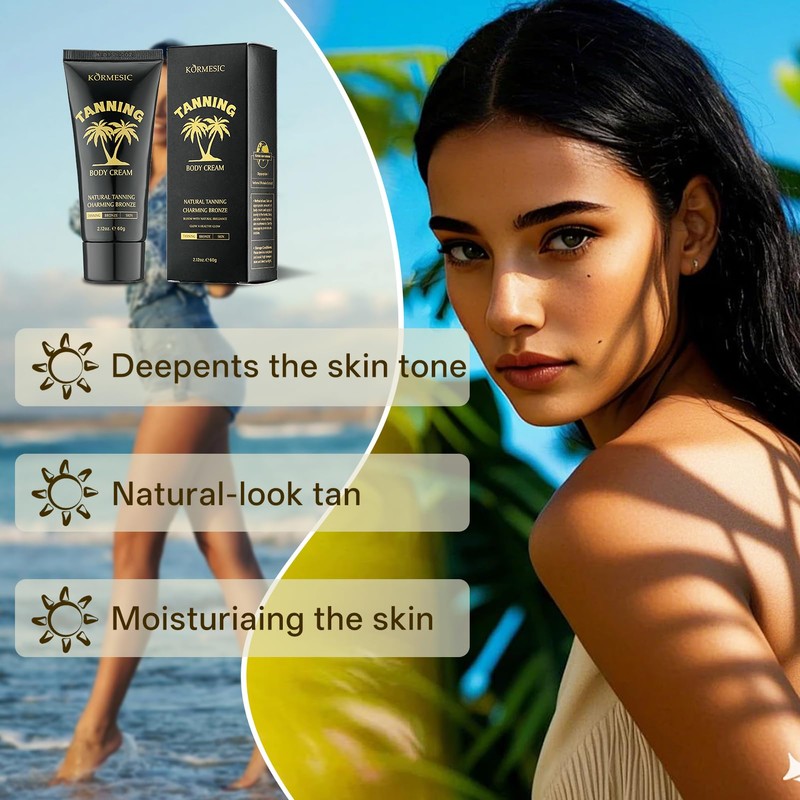 60 g Self-Tanning Cream Tanning Accelerator Solarium Cream Self Tanning