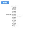 sourcing map Compression Spring, 5Pcs 304 Stainless Steel, 10mm OD,