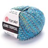 55% Cotton 45% Pac YarnArt Jeans Tropical Multicolor Sport Yarn 1 Skein/Ball 50 gr 174 yds (614)