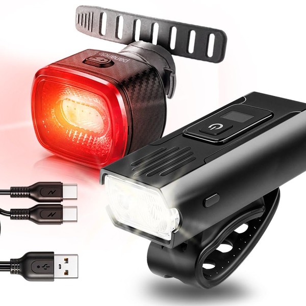 Smart Bike Lights Front and Back, R15 Kit, USB C