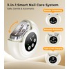 Electric Nail Clipper & No-Bending Long Handle Toenail Cutter Set