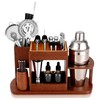 Lexenic Cocktail Making Dock, 23-Piece Cocktail Shaker Set with Versatile