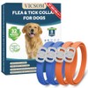 Dog Flea and Tick Collar 4 Pack, Waterproof Adjustable Collar
