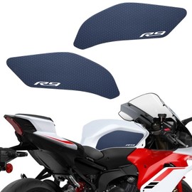 2025 New For YAMAHA YZF-R9 YZF R9 2026 Side Fuel Tank pad Tank Pads Protector Stickers Knee Grip Traction Pad （black）