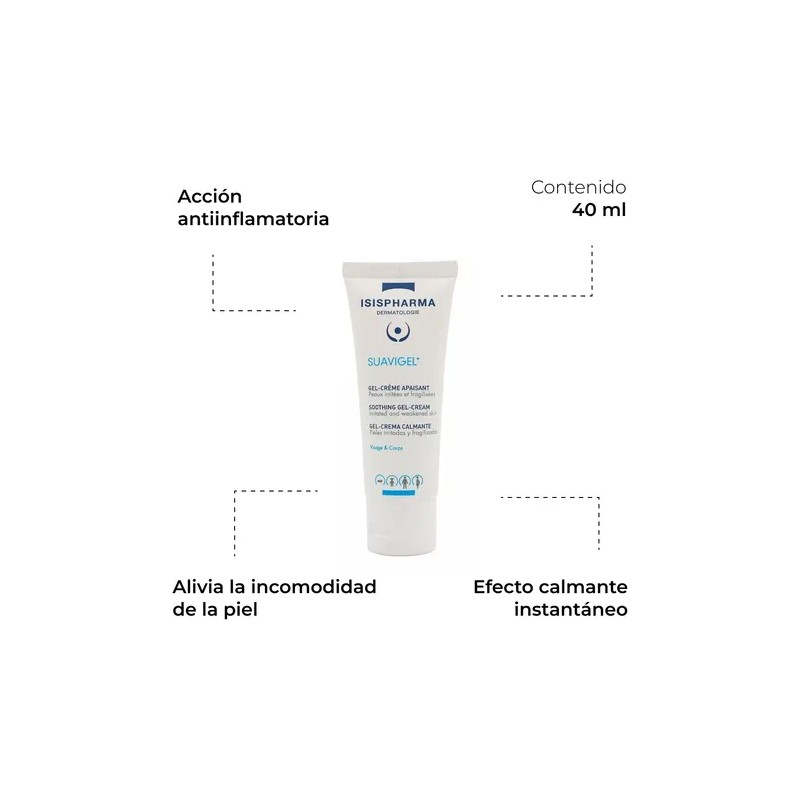Isis Suavigel Gel Crema Calmante 40 Ml