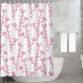 Bonamaison Anti-Mold, Waterproff Shower Curtain (150x200 cm) - Designed and Manufactured in Turkey
