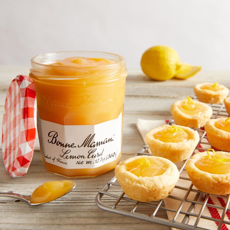 Bonne Maman Lemon Curd Spread, 12.7 Ounce Jars (Pack of