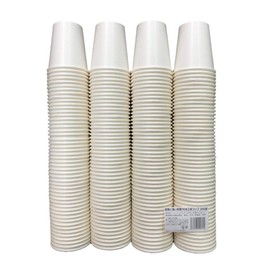 Niche Plus Paper Cups, 7 oz, 205 ml, 200 Count, White, Double-Sided PE Treatment, Condensation Resistant, Commercial Use, Disposable Paper Cups, Water Resistant, Event, Office