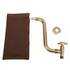 S Spout Antique Wall Mounted Faucet Single Cold Anti Freeze
