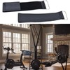 1 Pair 30cm Elliptical Machine Pedals Straps Stretchable Universal Rowing