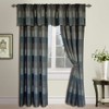 United Curtain Plaid Window Curtain Panel, 54 by 84-Inch, Taupe/Brown