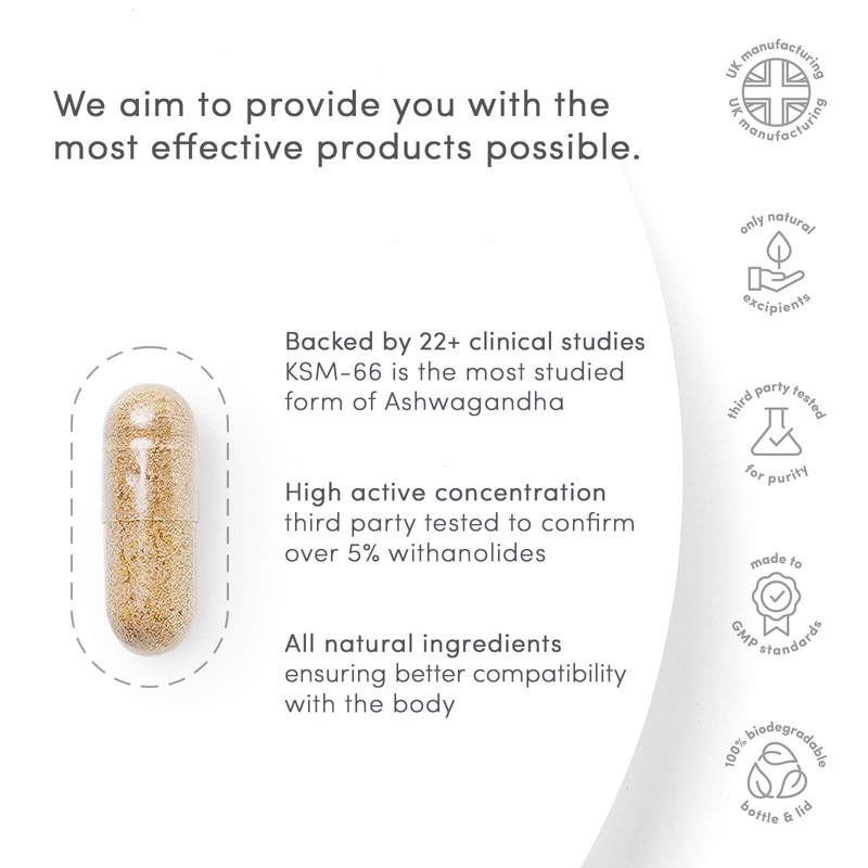vP Vitality Pro Ashwagandha 120 Capsules x 300mg