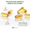 FürstenMED® Algae Oil Omega 3 Vegan Capsules High Dose with