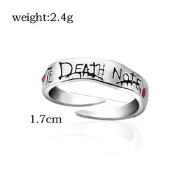 Sizuuenn DEATH NOTE Death Note, Yagami Moon Light Ring, Cosplay, Accessories, Props