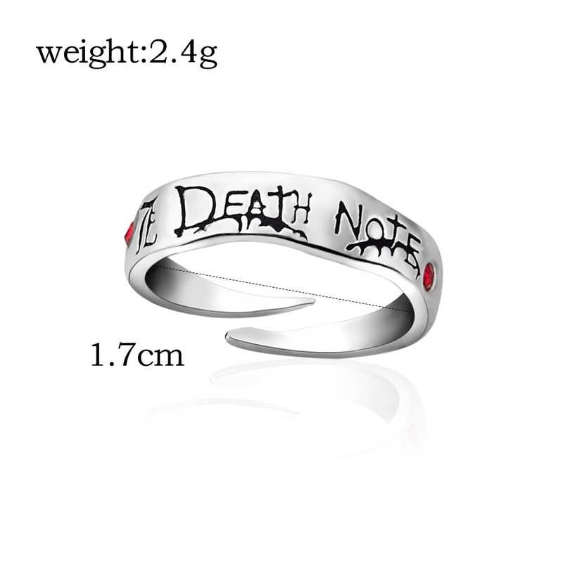Sizuuenn DEATH NOTE Death Note, Yagami Moon Light Ring, Cosplay,