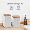 Jueison Ceramic Storage Jars Modern Elegant Highly Polished Airtight Storage