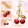Cherry Keychain Bag Purse Charms For Handbags Cherry Accessories Mothers