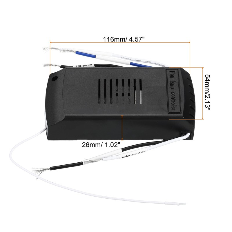 PATIKIL Universal Ceiling Fan Remote Control Kit, 220V Wireless 3
