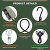 Vigorport Retractable Travel Clothesline, Heavy Duty Pulley Clothes Line