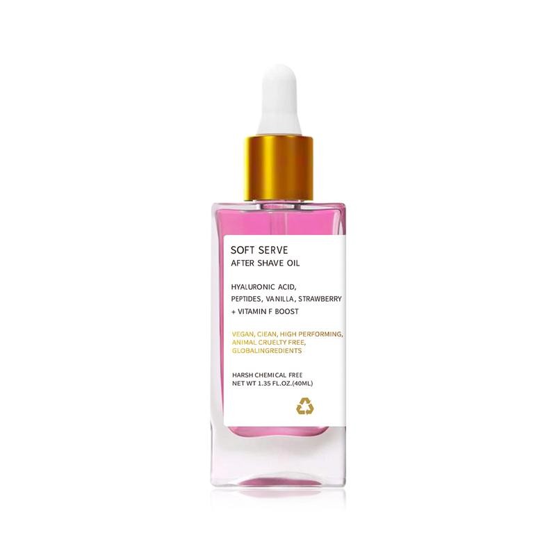 Soft Serve After Shave Oil - Strawberry & Vanilla Scent:_Donut