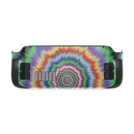 MightySkins Glossy Glitter Skin Compatible with Valve Steam Deck - Vibration | Protective, Durable High-Gloss Glitter Finish | Easy to Apply, Remove, and Change Styles | Made in The USA