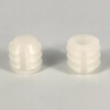 Alamic Plastic Dowel Plastic Hinge Dowel Inserts 0.41"x0.42" Cabinet Door