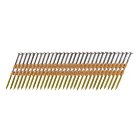 B&C Eagle A238X113R/22 Round Head 2-3/8-Inch x .113 x 22 Degree Bright Ring Shank Plastic Collated Framing Nails (500 per box)