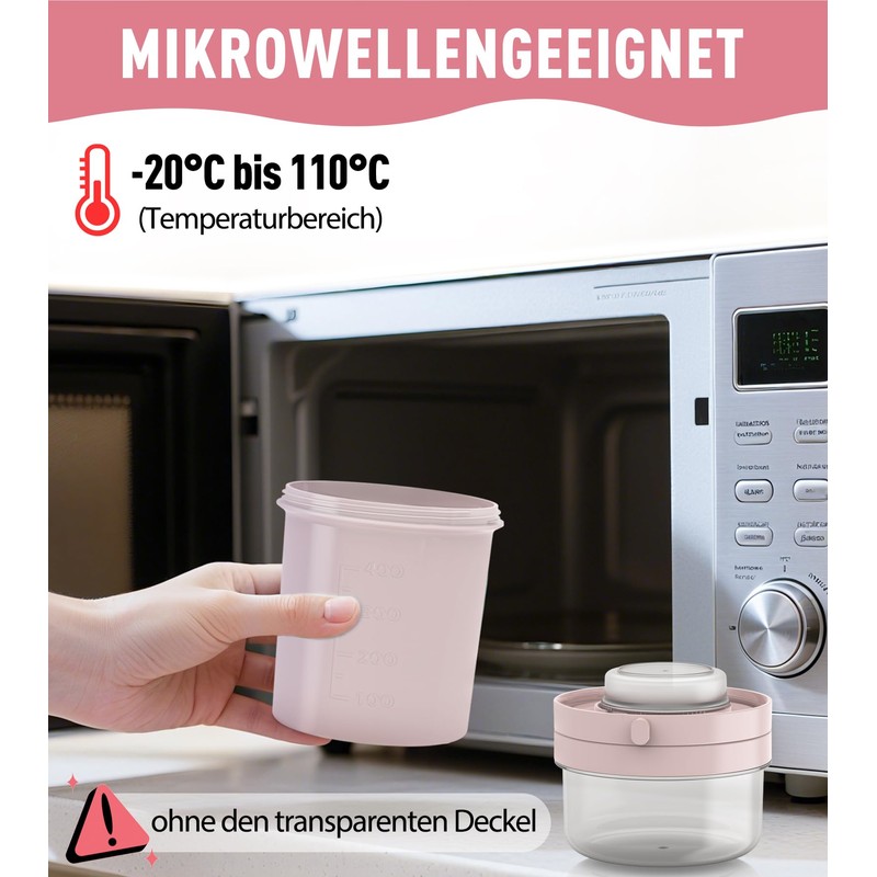 MRUN BONE Tazza per cereali To Go 450 ml +