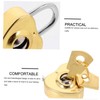 Gatuida 1set Mini Heart Shaped Padlock Cute Decorative Locks with