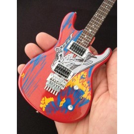 Axe Heaven Joe Satriani Silver Surfer Mini Guitar Replica - JS-601