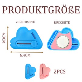 agogue Pack of 2 Magnetic Seam Guides, Sewing Accessories, Multifunctional Tools, Seam Ripper Seam Ripper, Beautiful and Durable Gift for Sewing Machines, Sewing Habers